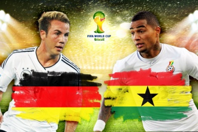 Link sopcast xem trực tiếp trận Đức - Ghana